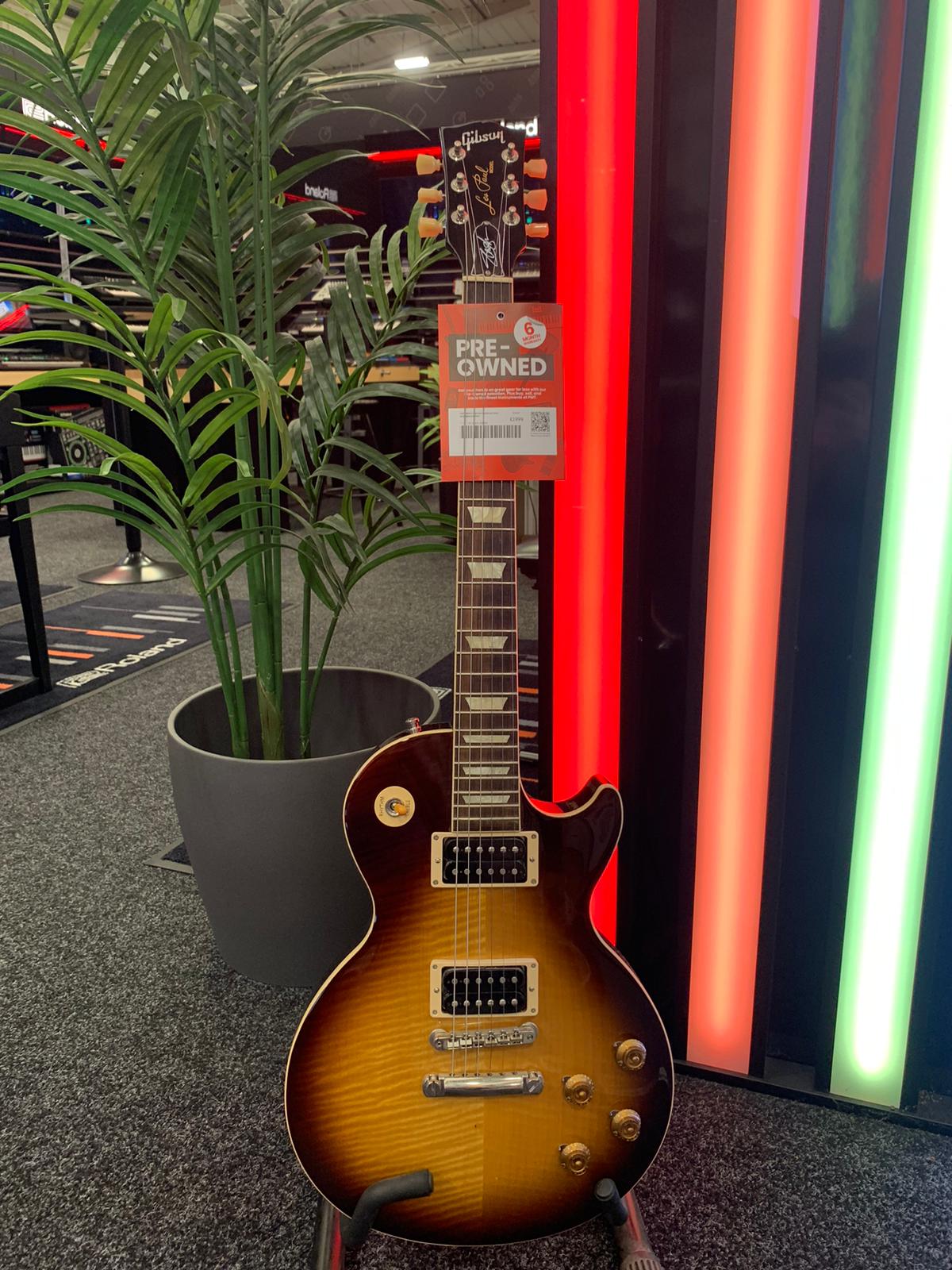 An image of Pre-Owned Gibson Slash Les Paul November Burst (051090) | PMT Online