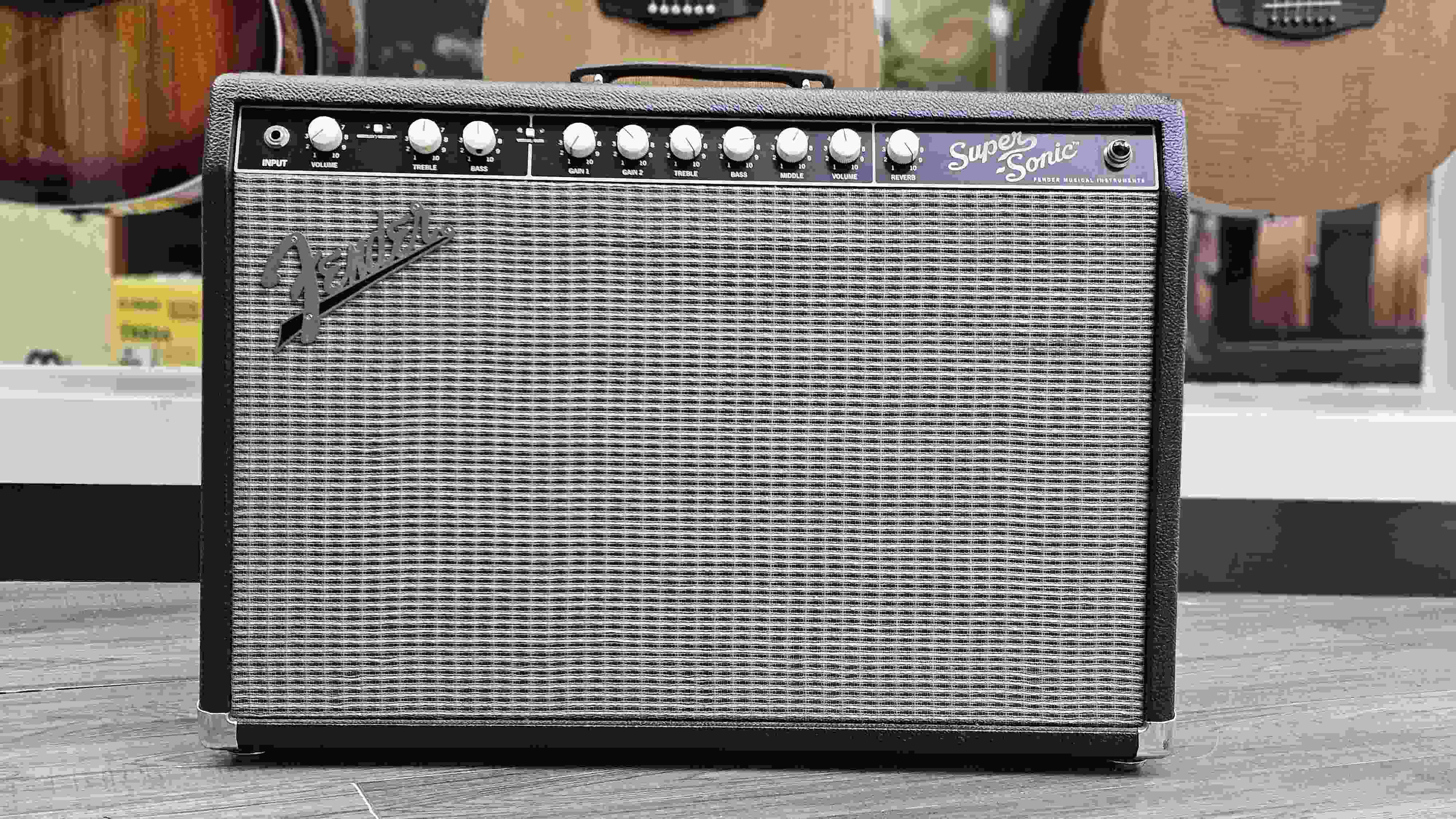 An image of Pre-Owned Fender Super Sonic 60 Combo Black (044546) | PMT Online