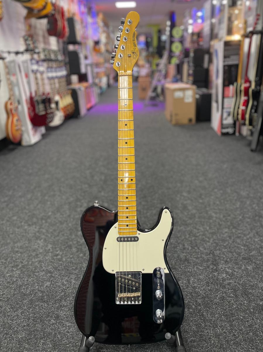 An image of Pre-Owned G&L Tribute ASAT Classic MN Gloss Black (45713) | PMT Online