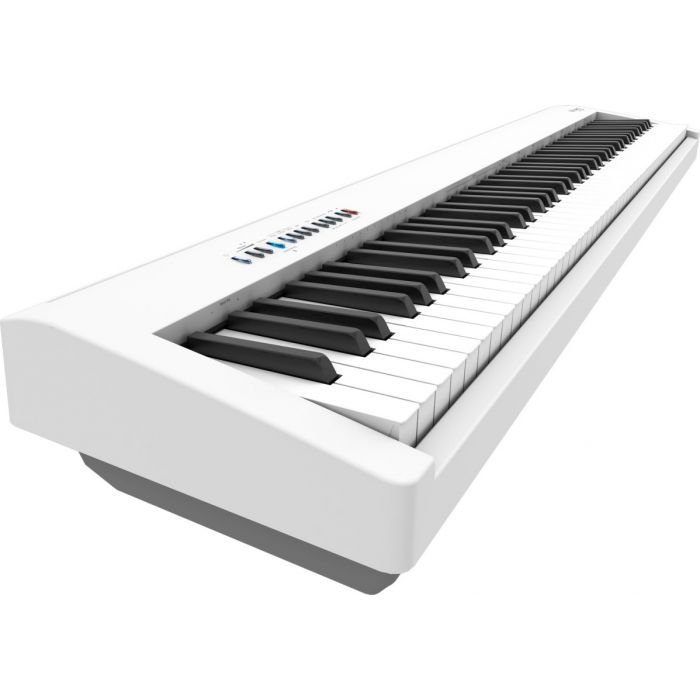 Roland FP-30X 88 Note Compact Piano White Anglle