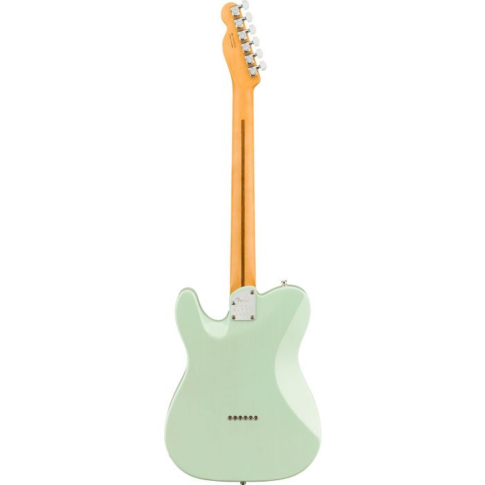 Fender Ultra Luxe Telecaster RW, Transparent Surf Green rear view 