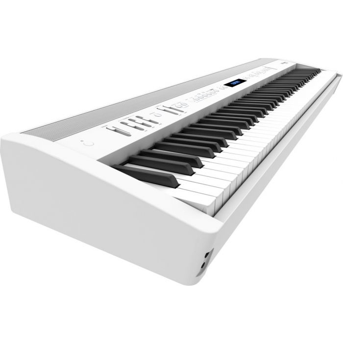 Roland FP-60X 88 Note Compact Piano White angle
