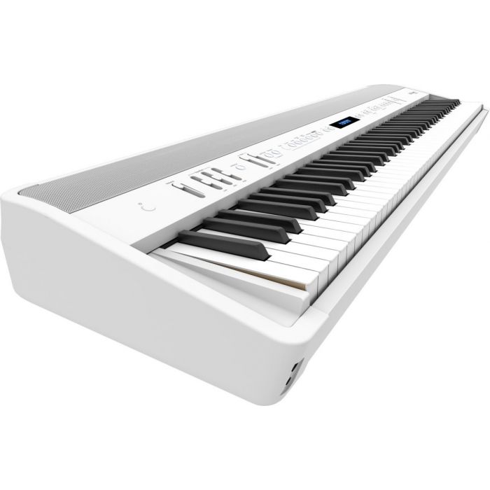 Roland FP-90X Premium Portable Piano White left angle