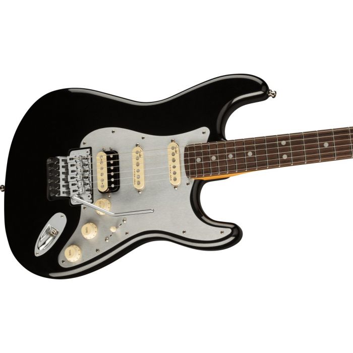 Fender Ultra Luxe Stratocaster Floyd Rose HSS RW, Mystic Black