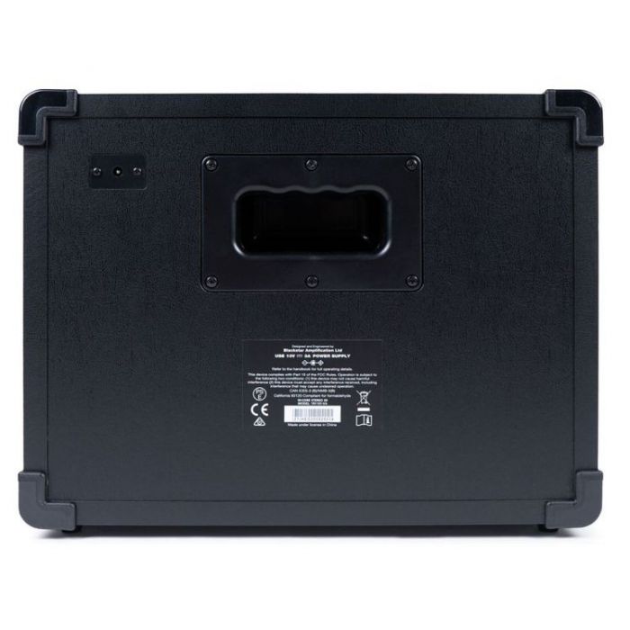 Full rear view of a Blackstar ID:CORE 20 V3 20w Stereo Digital Combo Amp