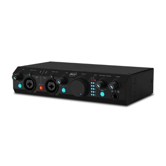 RCF TRK PRO2 USB Audio Interface  front right angle