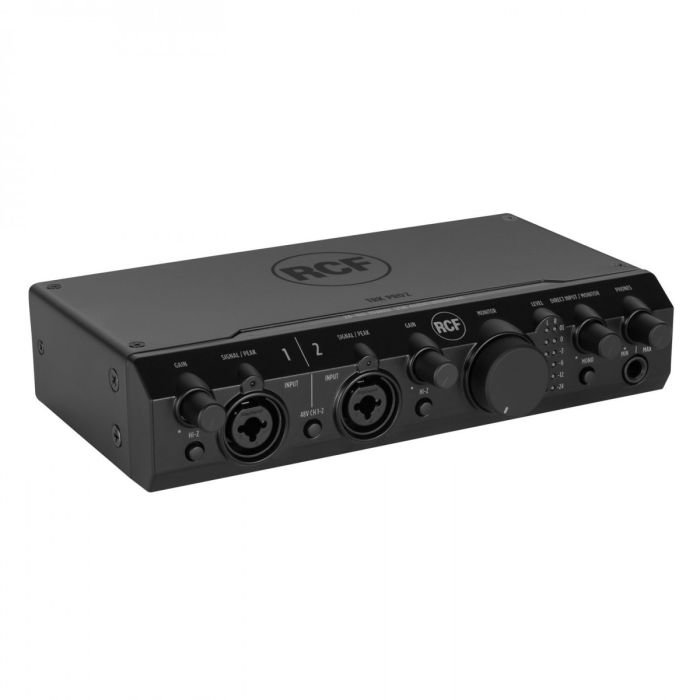 RCF TRK PRO2 USB Audio Interface  front left angle
