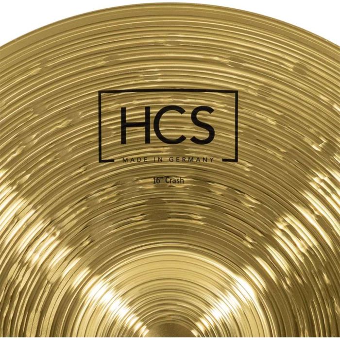 Meinl HCS16C 16" Crash Cymbal logo detail