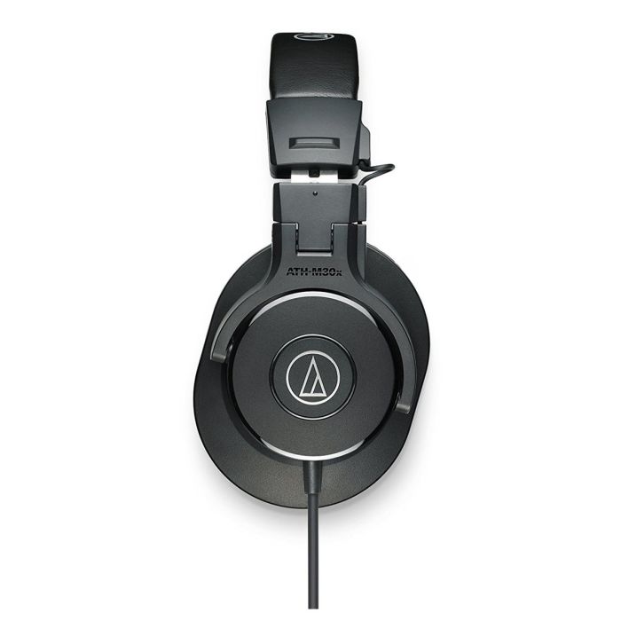 Side view of the Audio Technica ATH-M30x Closed-back Dynamic Stereo Monitor Headphones