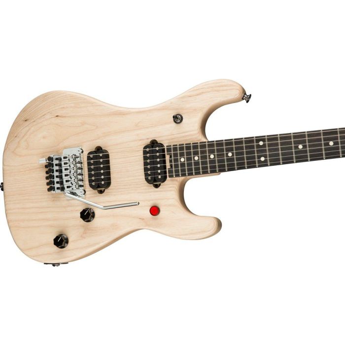 EVH Limited Edition 5150 Deluxe Ash EB Natural, angled view