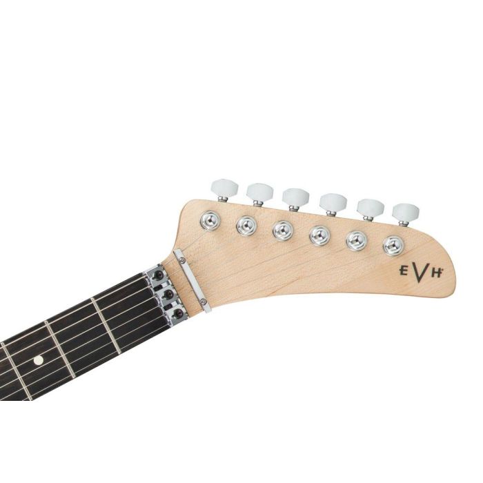 EVH Limited Edition 5150 Deluxe Ash EB Natural, headstock front