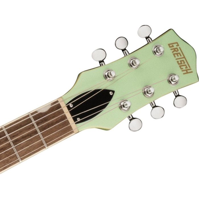 Gretsch G5232T Electromatic Double Jet FT with Bigsby IL Broadway Jade, headstock front
