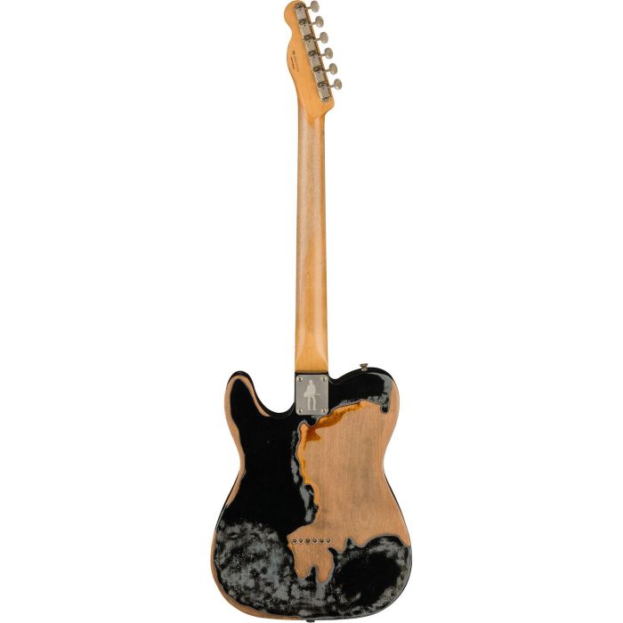 Fender Joe Strummer Telecaster RW Black, rear view
