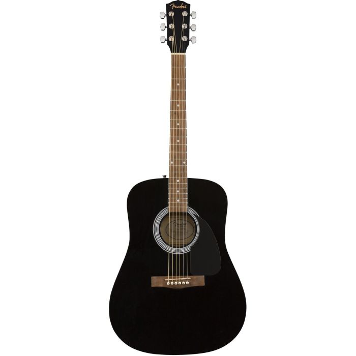 Fender FA-115 Dreadnought Pack Black WN, front view