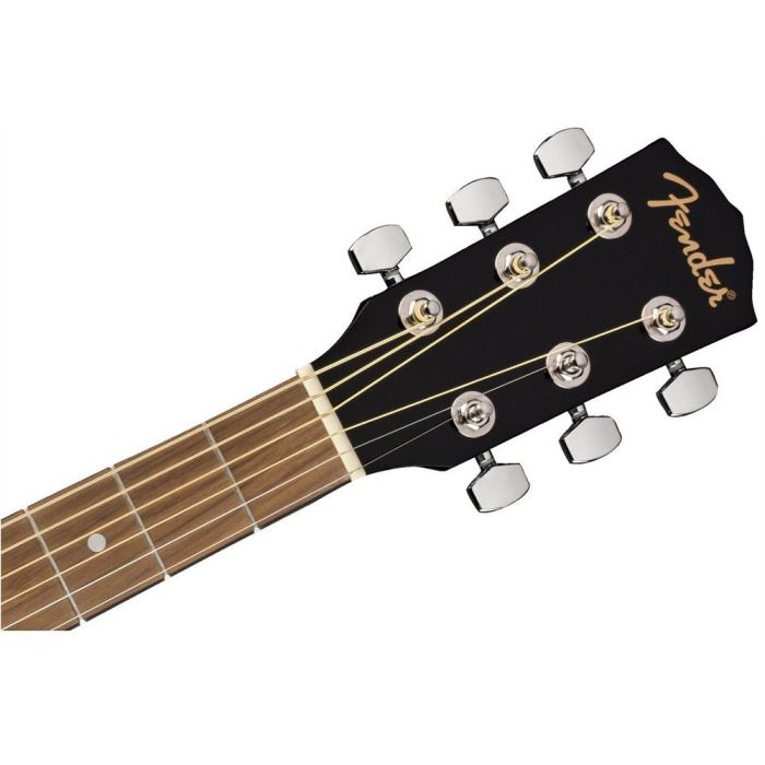 Fender FA-115 Dreadnought Pack Black WN, headstock front