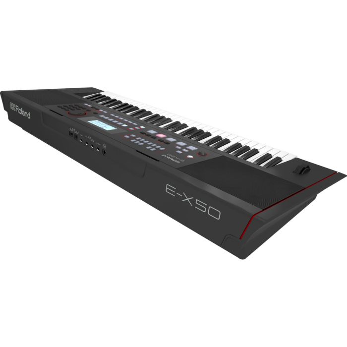 Roland E-X50 Arranger Keyboard  back angle