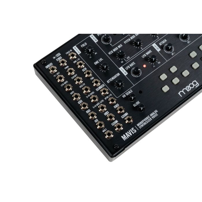 Moog MAVIS Monophonic Semi-Modular Analog Synthesizer Kit detail zoom