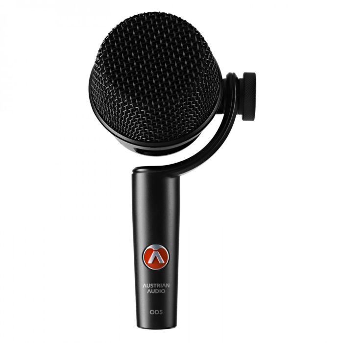 Front view of the Austrian Audio OD5 Active Dynamic Instrumental Microphone