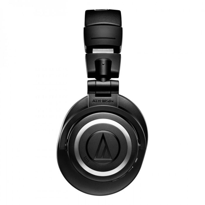 Side view of the Audio Technica ATH-M50xBT2 Wireless Headphones, Black