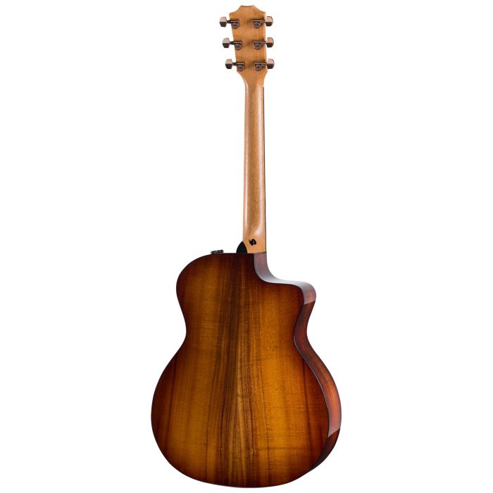 Taylor 224ce-K DLX Electro Acoustic, Shaded Edgeburst rear view