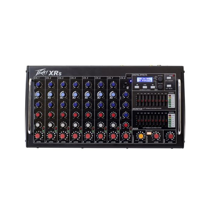 Peavey XR S 8 Channel Powered Mixer front
