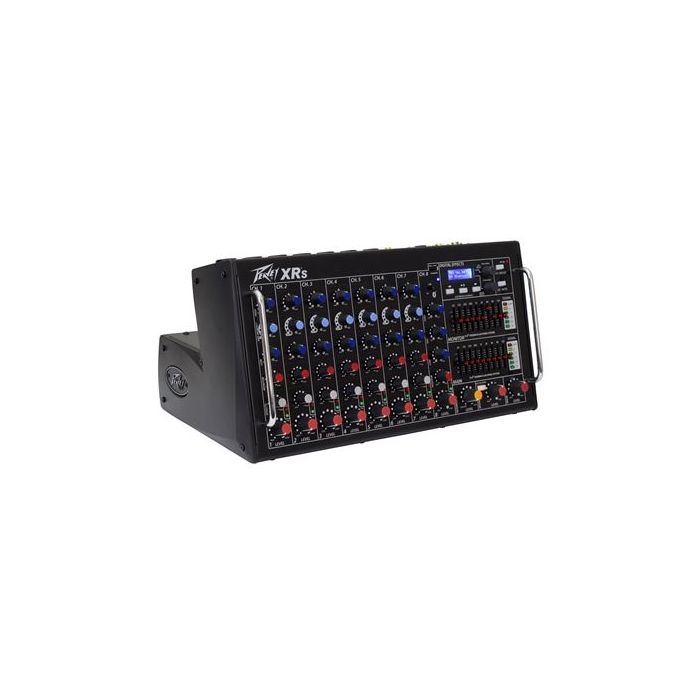 Peavey XR S 8 Channel Powered Mixer angle