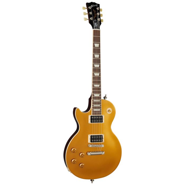 Gibson Slash Victoria Les Paul Standard Left-Handed, Goldtop front view