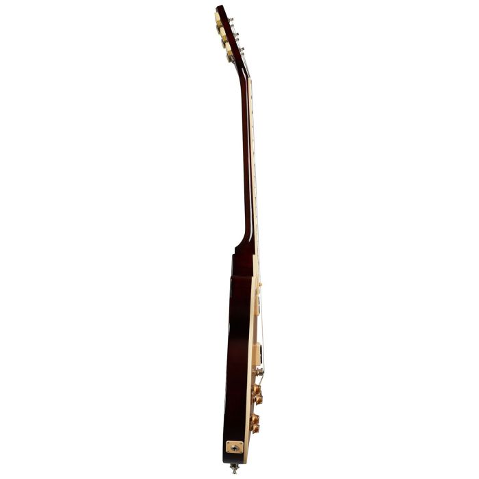 Gibson Slash Victoria Les Paul Standard Left-Handed, Goldtop side-on view