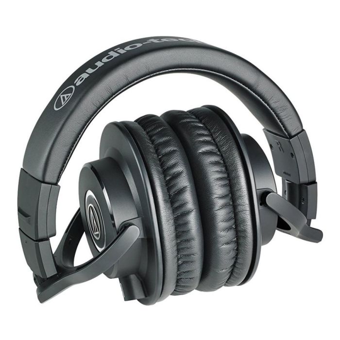 Folded view of the Audio Technica ATH-M40x Professional Monitor Headphones