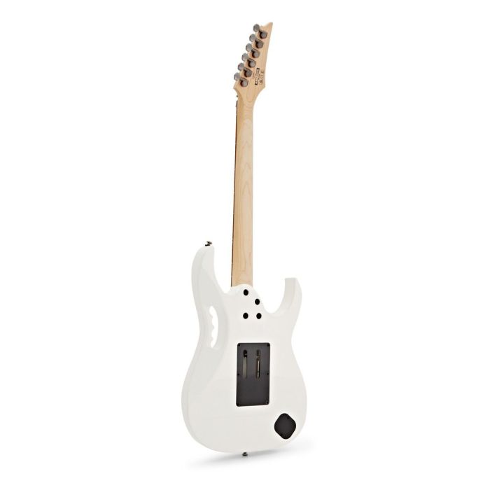 Ibanez JEMJRL Left Handed Electric Guitar, White rear view