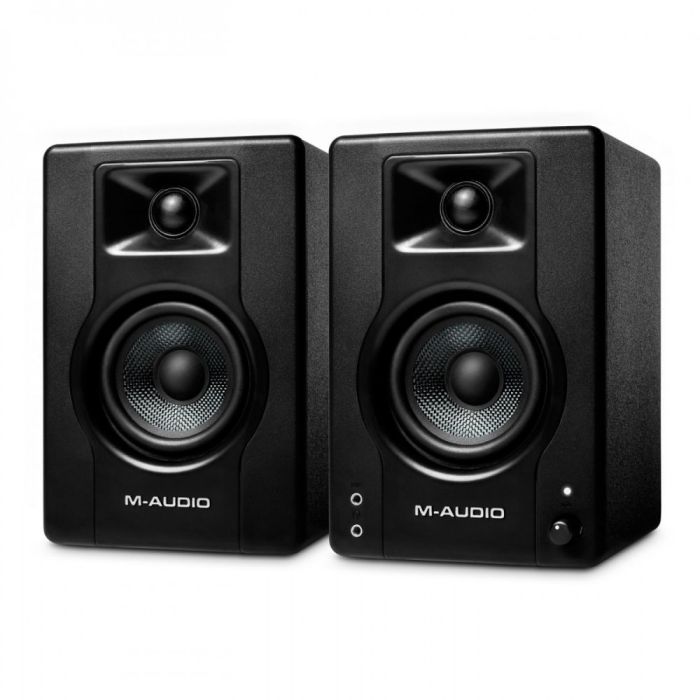Overview of the M-Audio BX3 Powered Studio Monitors Pair
