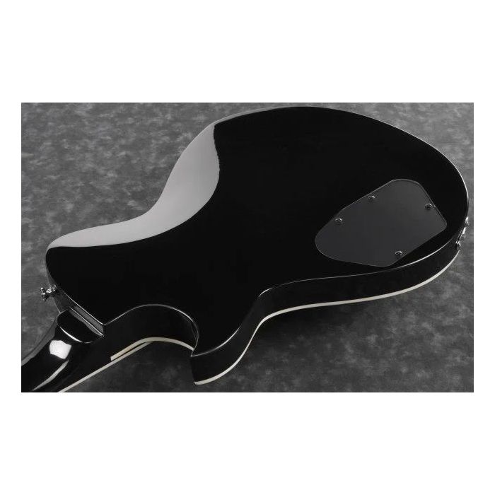 Ibanez ART120QA-SB ART Electric Guitar, Sunburst body closeup rear
