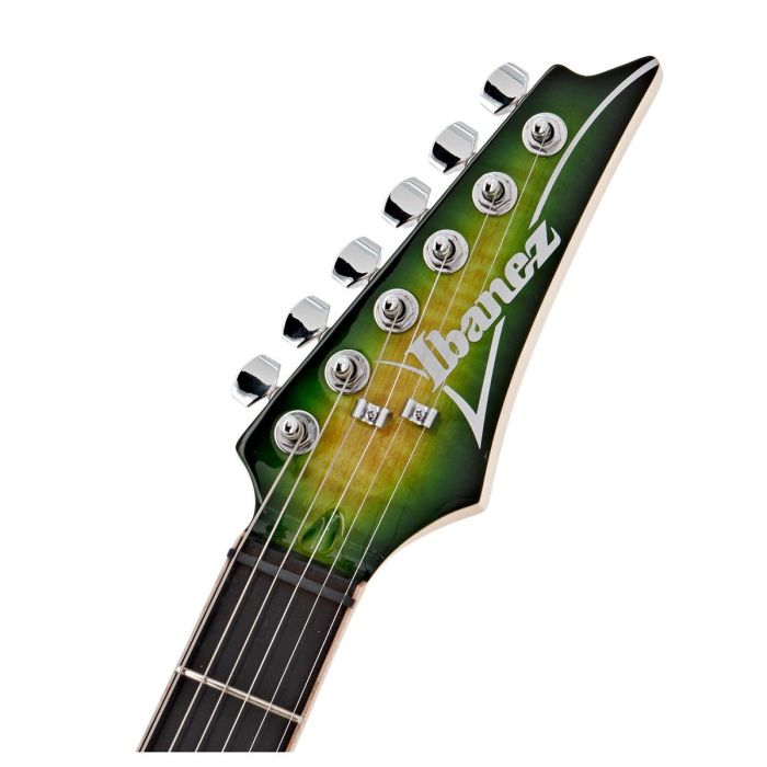 Ibanez SA460QMW-TQB SA Electric Guitar, Tropical Squash Burst headstock closeup