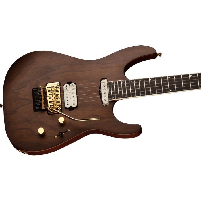 Jackson Concept Series Soloist SL Walnut HS, Natural right-angled view