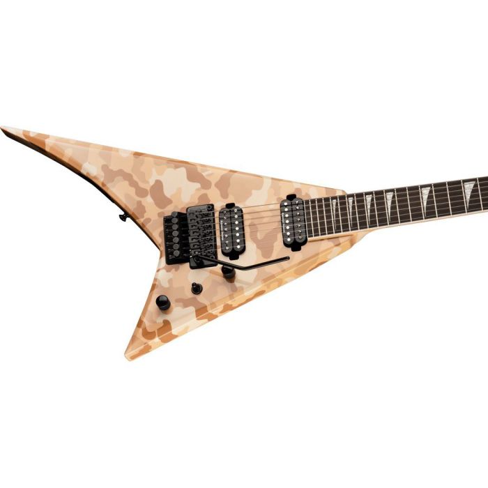 Jackson Concept Series Rhoads RR24-7 7-String, Desert Camo right angled view