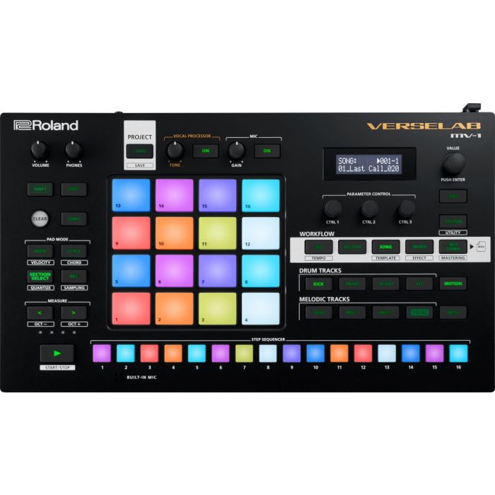 Roland VERSELAB MV-1 Song Production Studio Front
