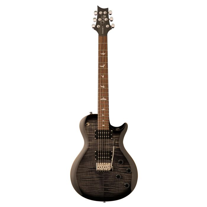 PRS SE Tremonti Electric Guitar, Charcoal Burs front view