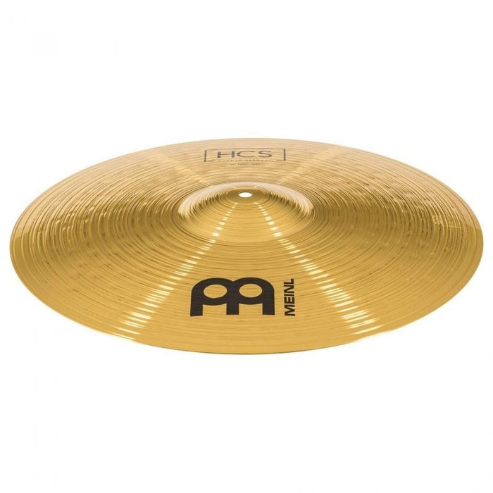 side view of  meinl 18 inch crash ride