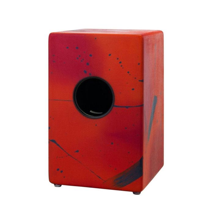 rear view pearl cajon abstract red