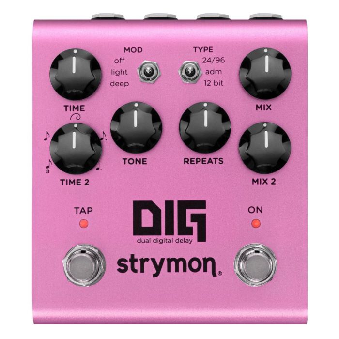 Overview of the Strymon DIG V2 Dual Delay