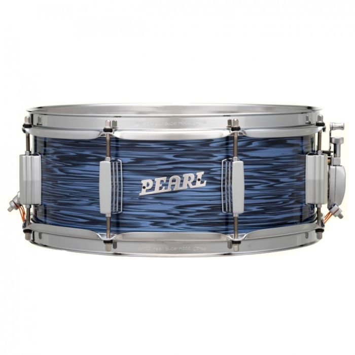 view of pearl logo on president deluxe snare