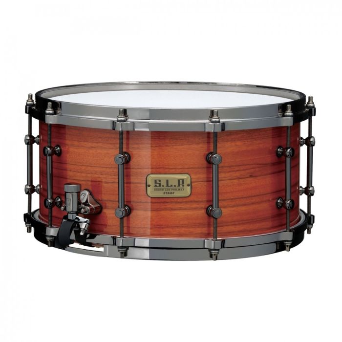 front view tama slp zebrawood snare