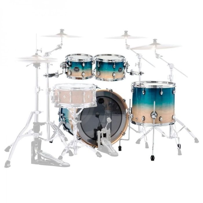 rear view mapex saturn series 4 piece shell pack