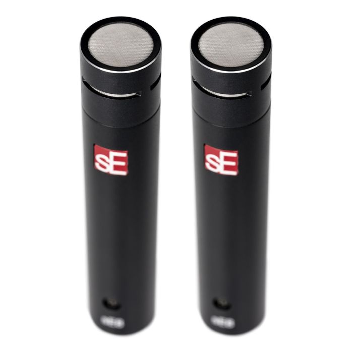 Top angled view of the sE Electronics sE8 Condenser Microphone, Matched Pair