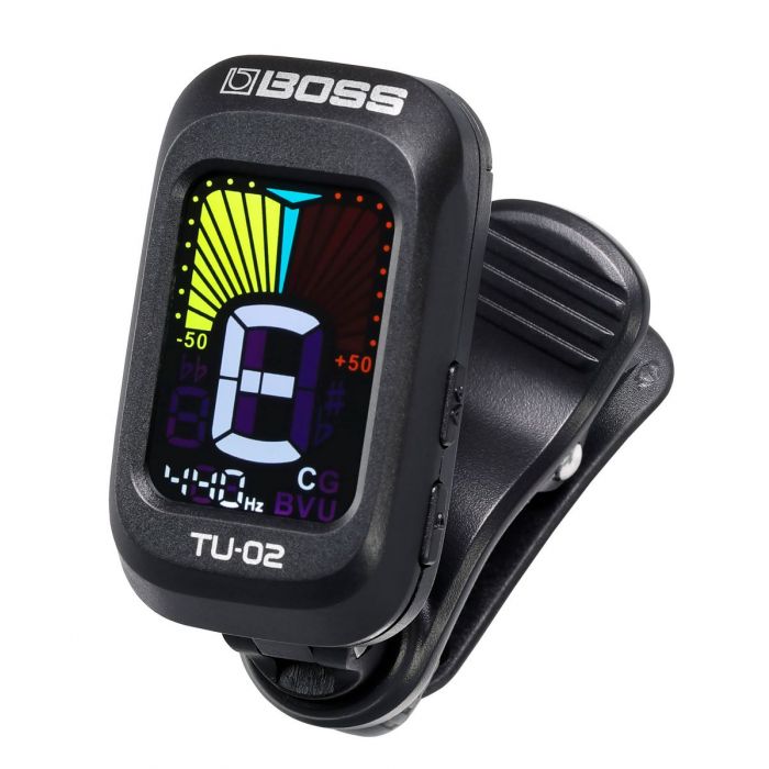Overview of the Boss TU-02 Clip On Tuner