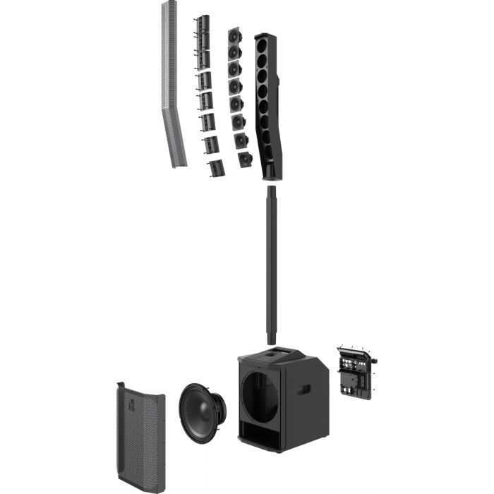 Electro-Voice Evolve 50M Portable Column Loudspeaker System, Black Expanded