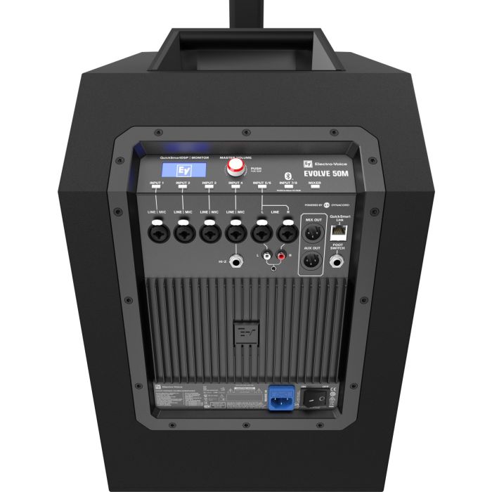 Electro-Voice Evolve 50M Portable Column Loudspeaker System, Black Controls