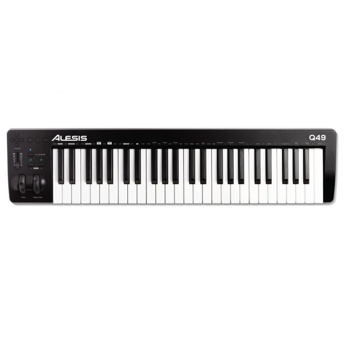 Alesis Q49 MKII 49 Key USB MIDI Keyboard Controller Front