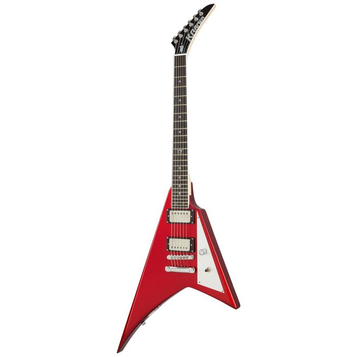 Kramer Charlie Parra Vanguard Outfit Electric Guitar, Candy Red front view