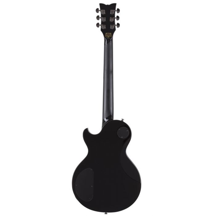 Back view of the Schecter Solo-II Blackjack